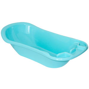 Ванночка детская пластмассовая голубая Милих