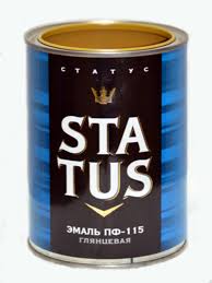 Эмаль   STATUS ПФ-115 синяя 0,8кг/14шт