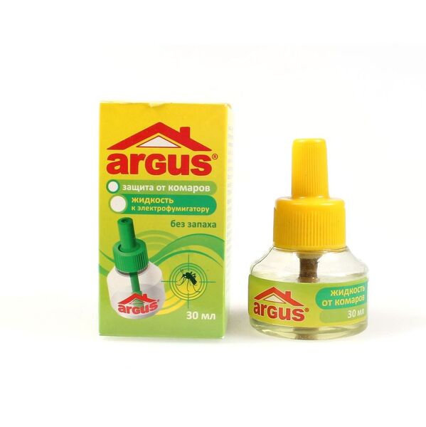 Запасной флакон от комаров ARGUS 30мл б/запаха 