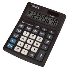Калькулятор CITIZEN малый, 8-ми разрядный, 137-102мм
