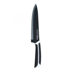 Нож  кухонный LARA LR05-28 поварской 20,3см, черное керамич.покрытие Black Ceramic (блистер)