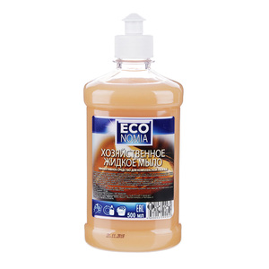 Жидкое мыло хозяйственное антибактериальное ECO nomia 500мл, 952-008