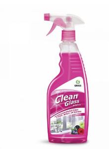 Средство д/стекол GRASS Сlean Glass (лесные ягоды) триггер, 0,6л, 1/8  125241