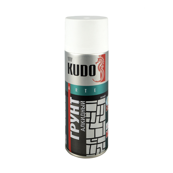 Аэрозоль  грунт KUDO-2004 белая  520 мл1/12шт
