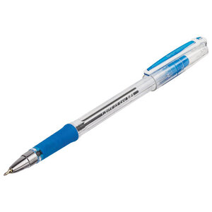 Ручка  шариковая BRAUBERG с грипом "i-Rite GT SKY", синяя, узел 0,4мм, 143299