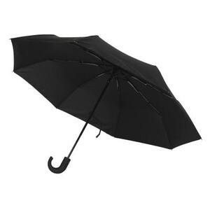 Зонт автомат универсальный, черный, 55см, 8 спиц, 302-317
