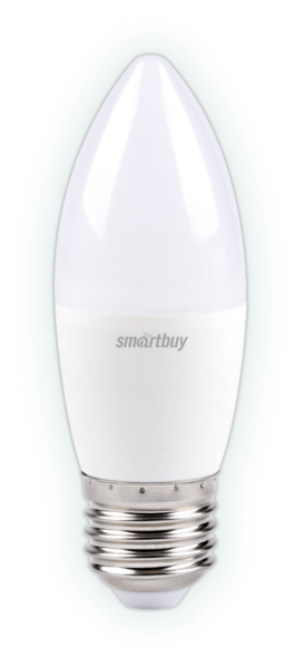 Лампа  светодиод. Smartbuy С37-9,5W-4000-E27