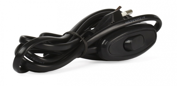 Сетевой  шнур питания для бра с выкл.вилка 6а,1,7м Smartbuy